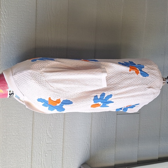 ASOS design knit relaxed camp collar polo button front shirt size Large - Picture 2 of 7